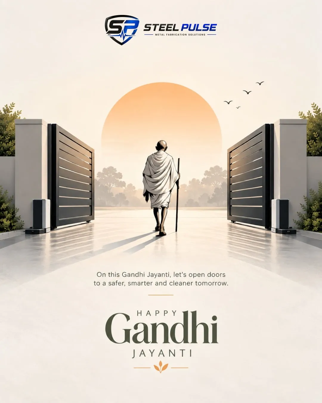 Steel Pulse: Gandhi Jayanti greeting